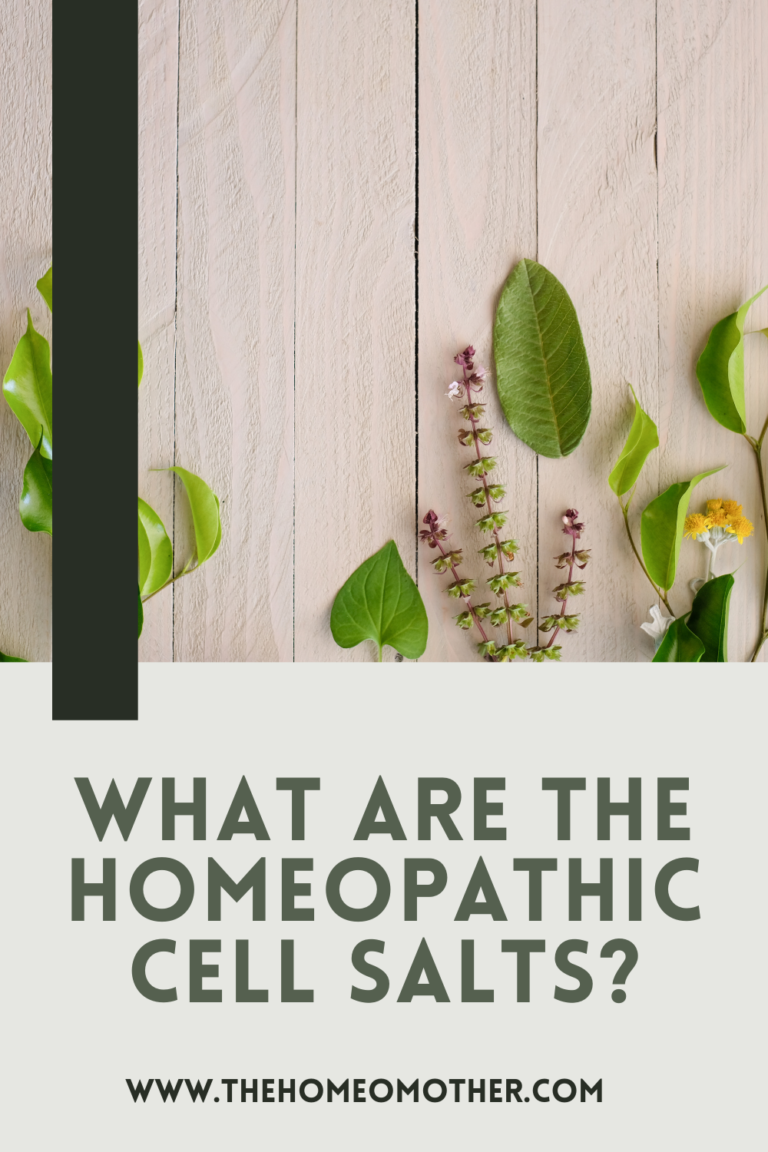 What Are The Homeopathic Cell Salts? – The Homeo Mother