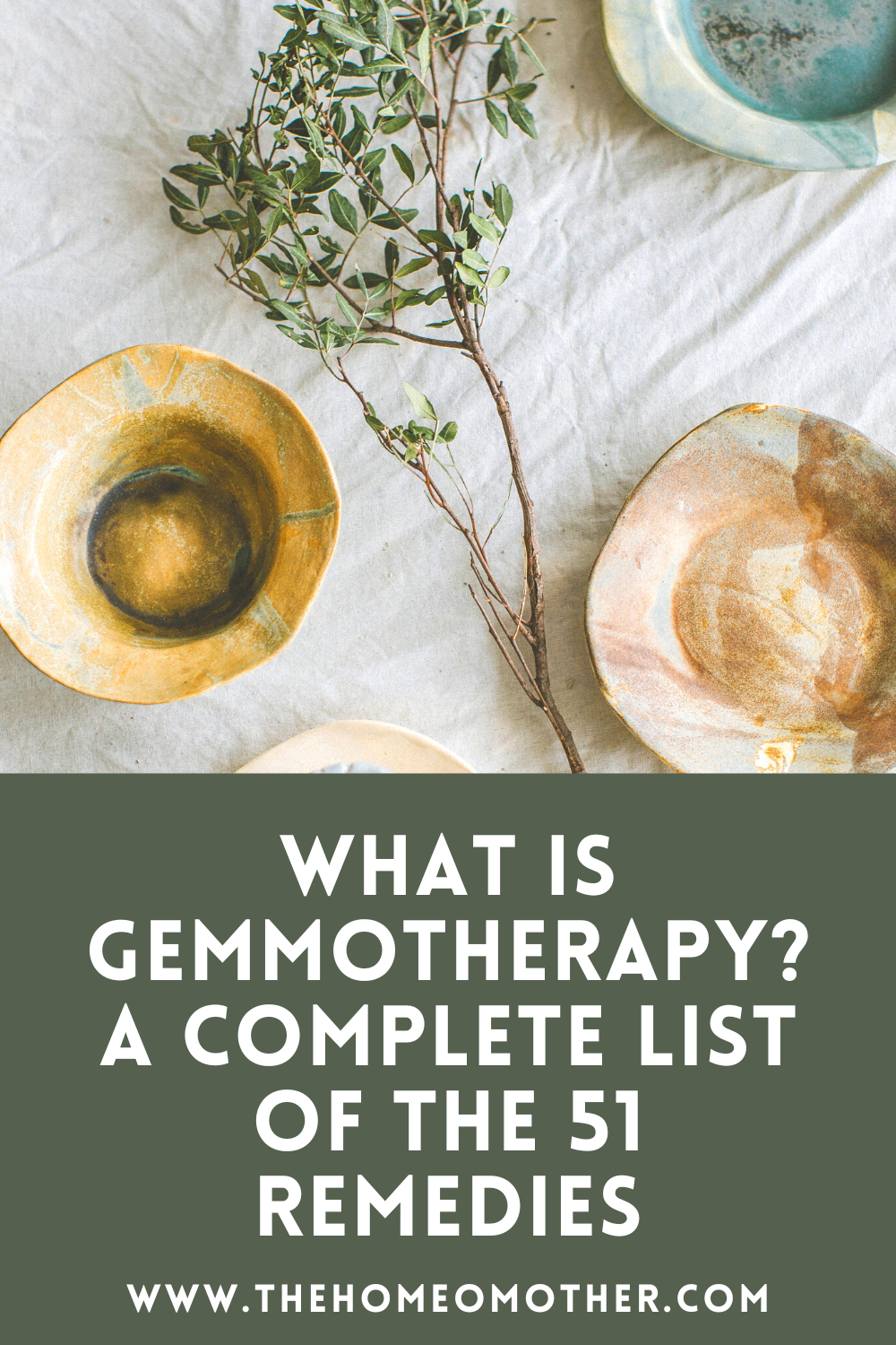 What is Gemmotherapy? A Complete List of the 51 Remedies