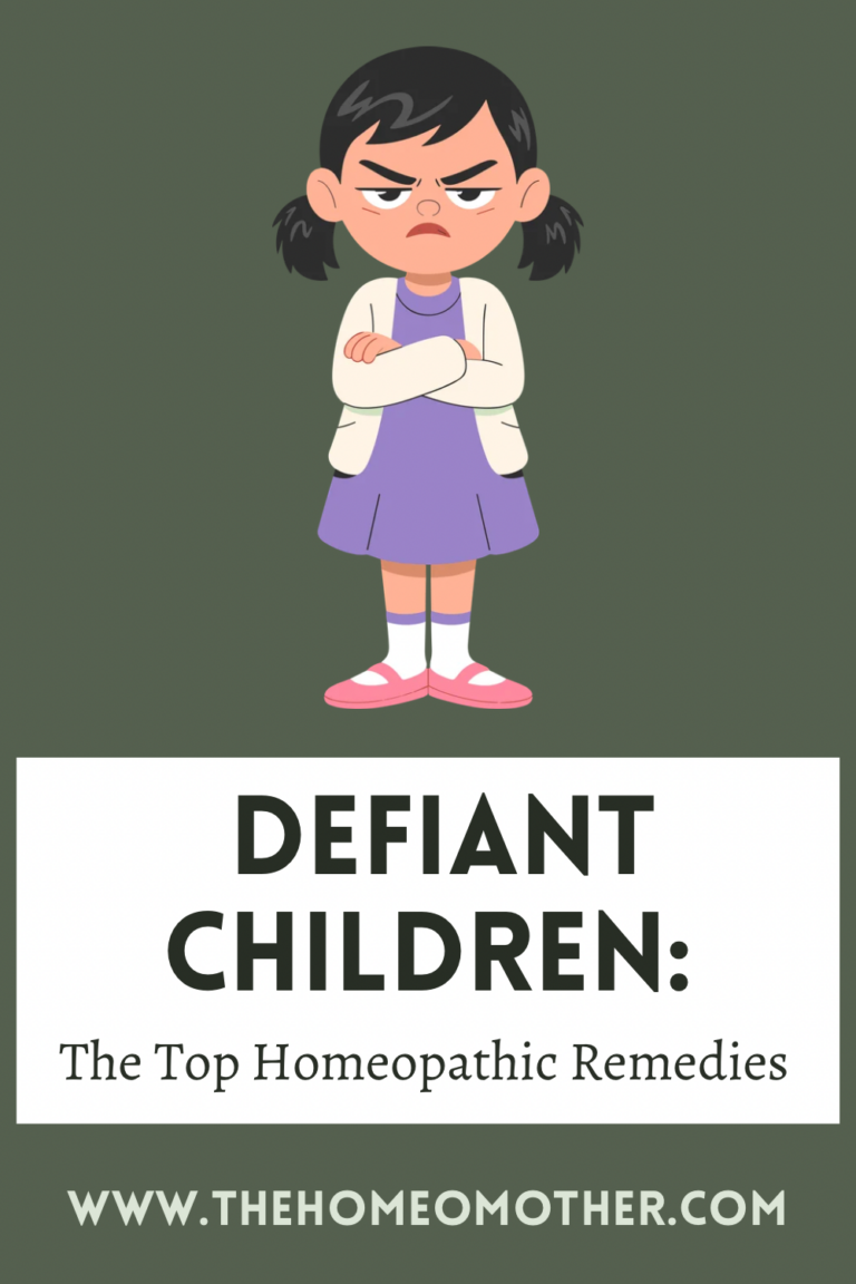 Defiant Children: Top 10 Best Homeopathic Remedies